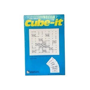 Vintage 1985 The Original CUBE-IT NEW - SEALED